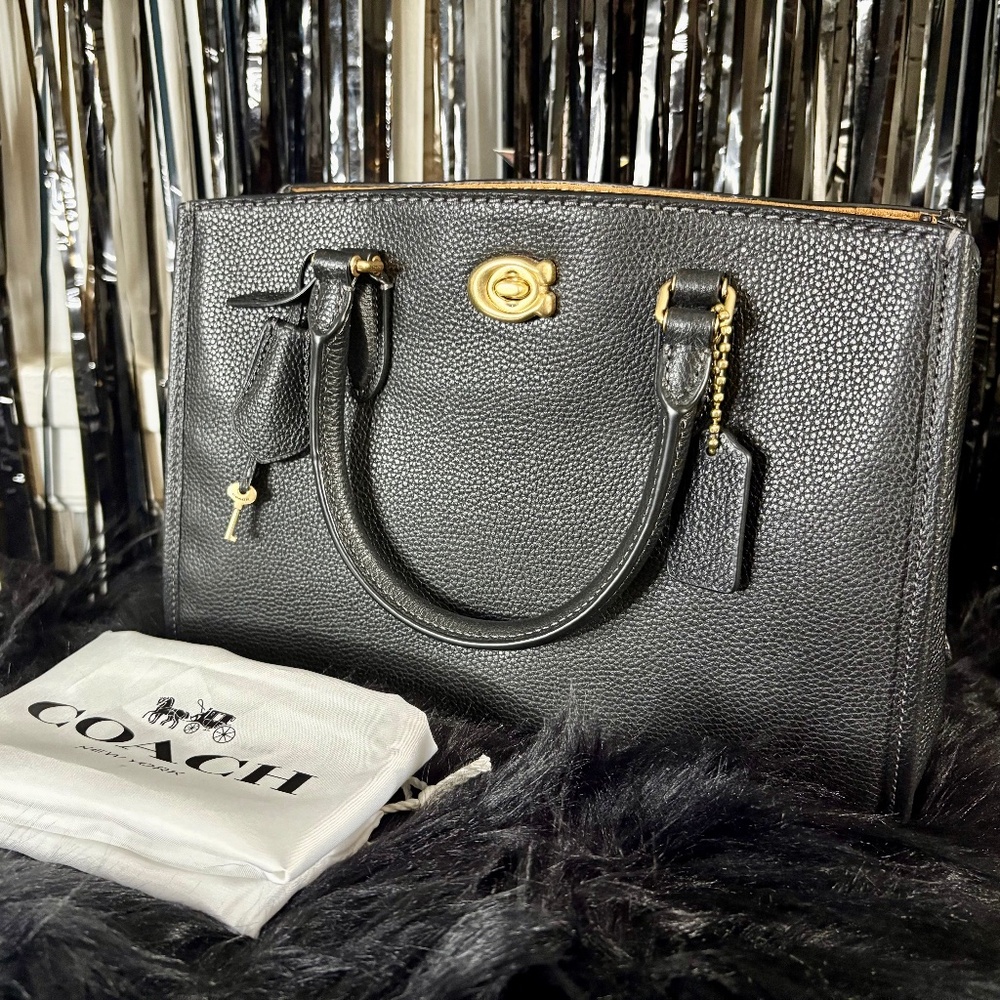 Coach Brooke Carryall 28 with Gold Hardware